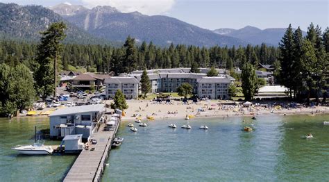 Beach retreat and lodge at tahoe - River Ranch Lodge & Restaurant. Lake Tahoe Lodges. 2285 River Road, Tahoe City, CA. (530) 583-4264. Today: Friday Night Prime Rib. Sale: Midweek Lodging Special (Seasonal) Website. Accommodation Offers. Menu.